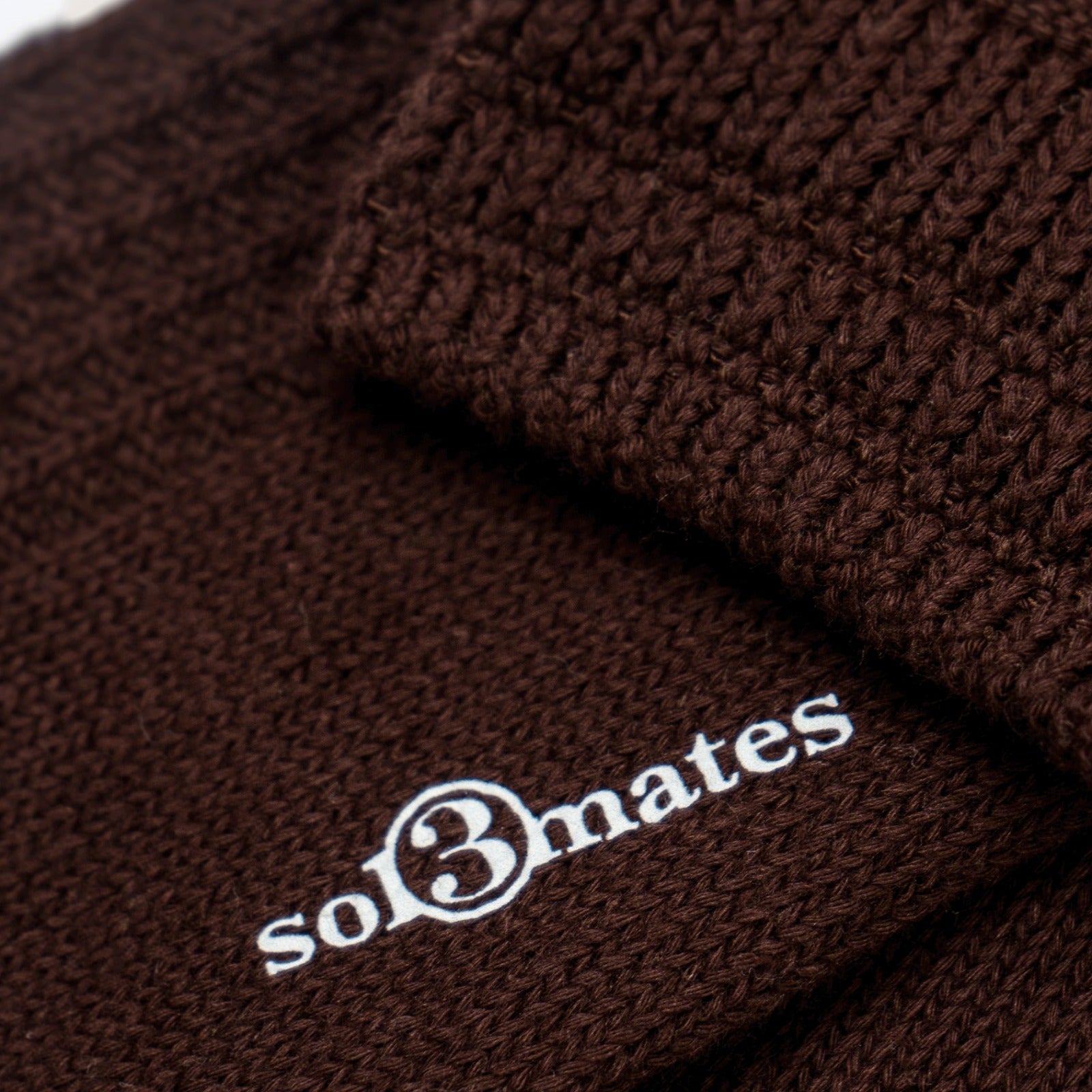 Waffle Crew Sock - Mocha