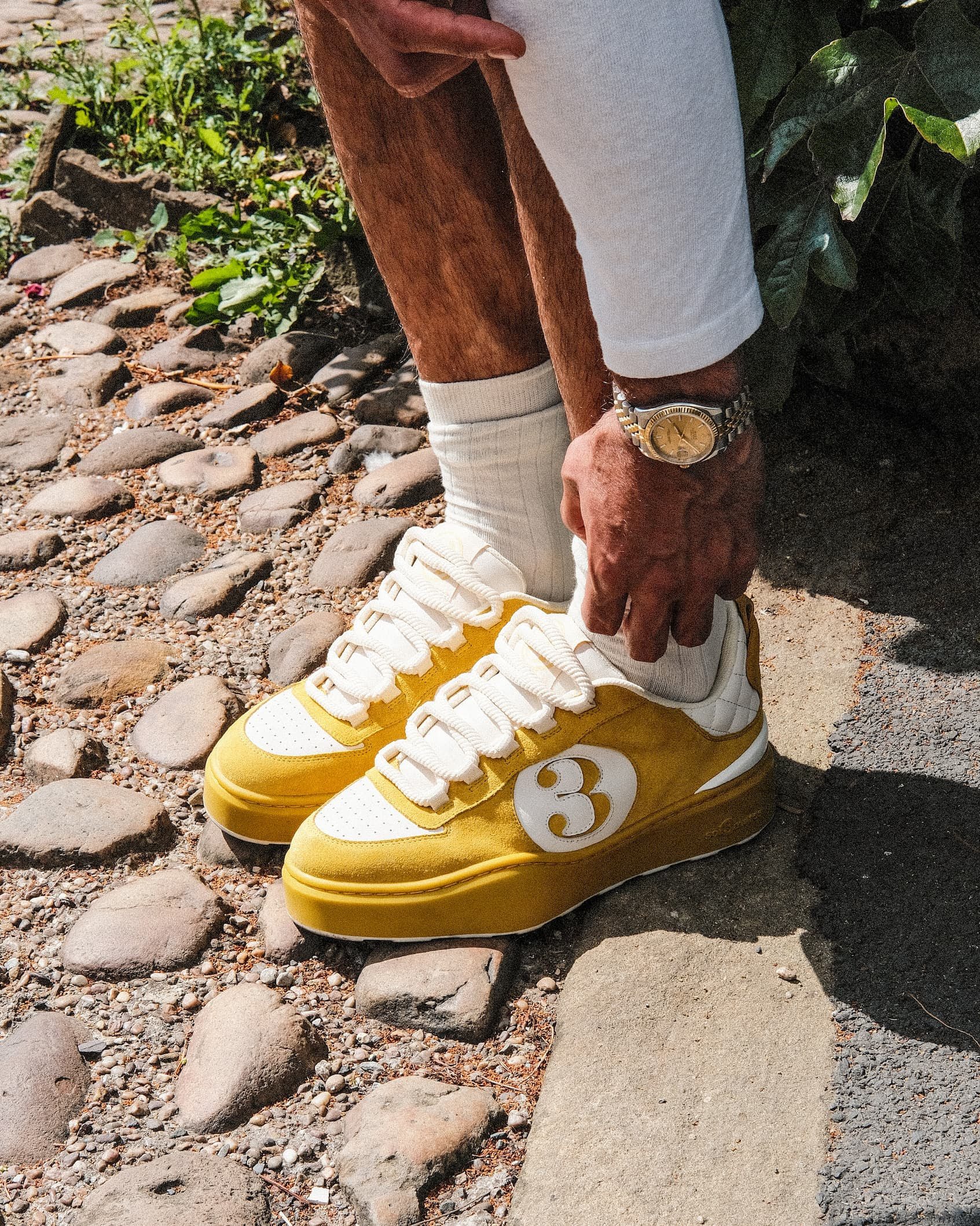 320s - YELLOW OCHRE SUEDE